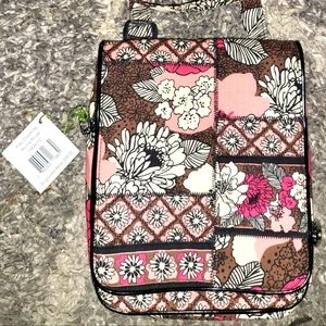 Vera Bradley flap crossbody in mocha Rouge BNWT